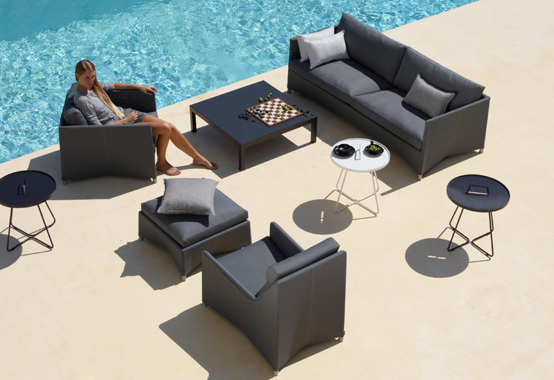 Lounge Serie Diamond von Cane-line