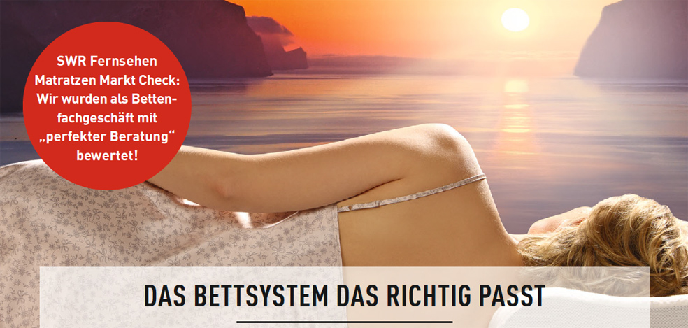 Guter Schlaf ist Einstellungssache